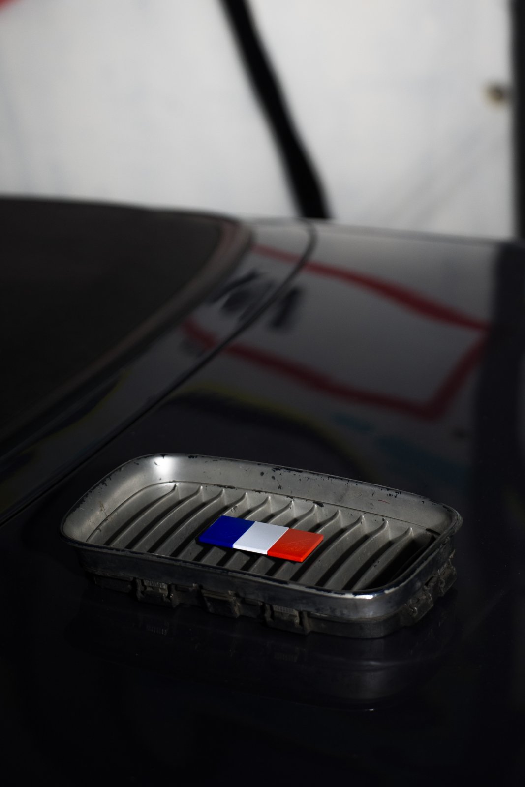 Badge Calandre Drapeau — France / Turquie